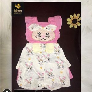 Bunny Baby Romper 🐰